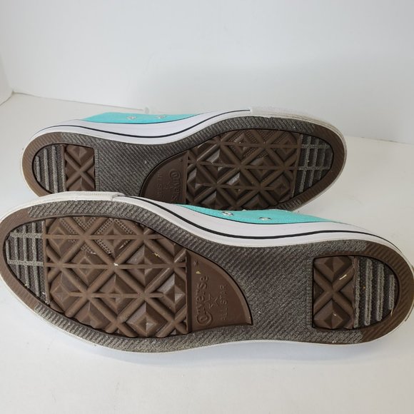 Converse All Star Low Top Light Blue Sneaker Shoes Men's Size 8 Wm's 10. - Picture 12 of 12